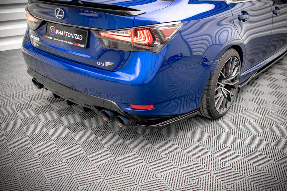 Rear Side Splitters Lexus GS F Mk4 Facelift