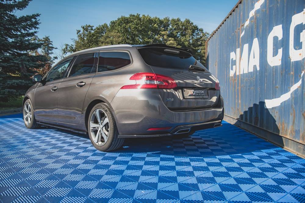 Rear Side Splitters Peugeot 308 SW Mk2 Facelift