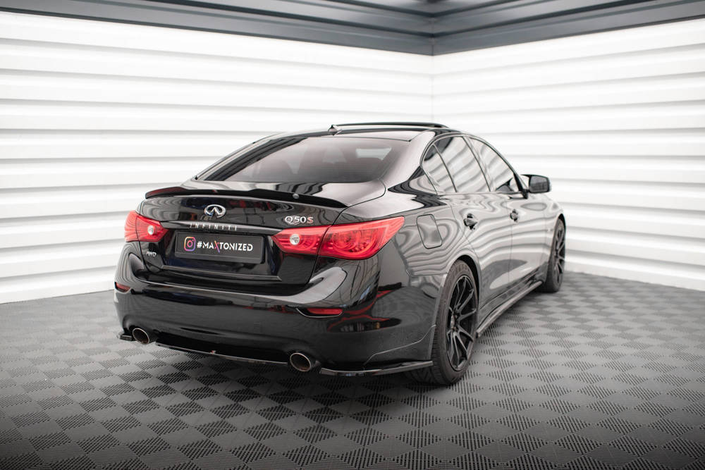 Rear Side Splitters V.1 Infiniti Q50 S Mk1