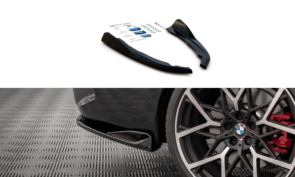 Rear Side Splitters V.2 BMW 4 M-Pack G22 / G23 / G22 Facelift / G23 Facelift