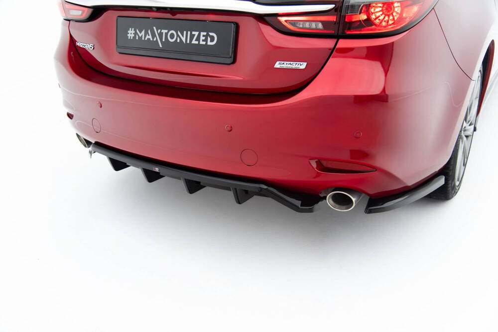 Rear Side Splitters V.2 Mazda 6 Mk3 Facelift