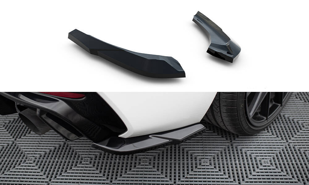 Rear Side Splitters V.5 (For rear valance v.3) BMW 1 M-Pack / M140i F20 Facelift 