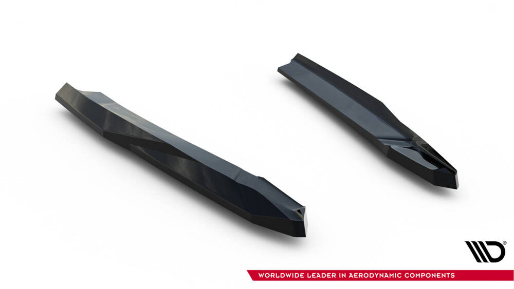 Rear Side Splitters V.7 Skoda Octavia RS Liftback / Combi Mk4 / Mk4 Facelift