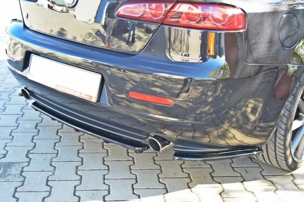 Rear Splitter ALFA ROMEO 159 (with vertical bars)