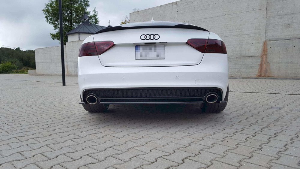 Rear Splitter AUDI A5 S-LINE FACELIFT (without vertical bars)