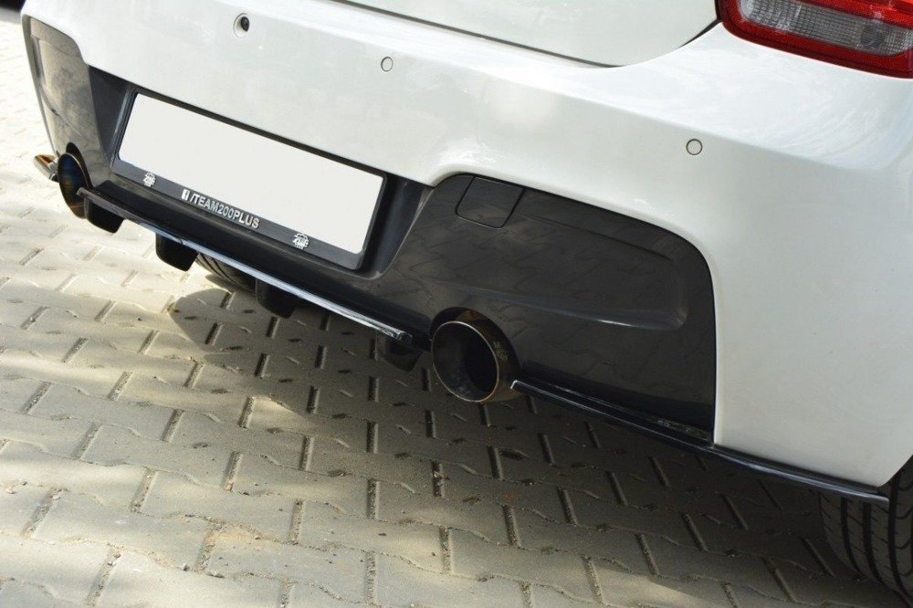 Rear Splitter BMW 1 F20/F21 M-Power (with vertical bars)