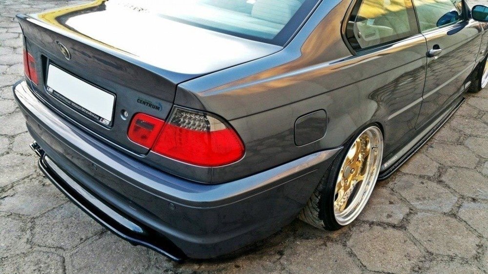 Rear Splitter BMW 3 E46 MPACK COUPE (without vertical bars)