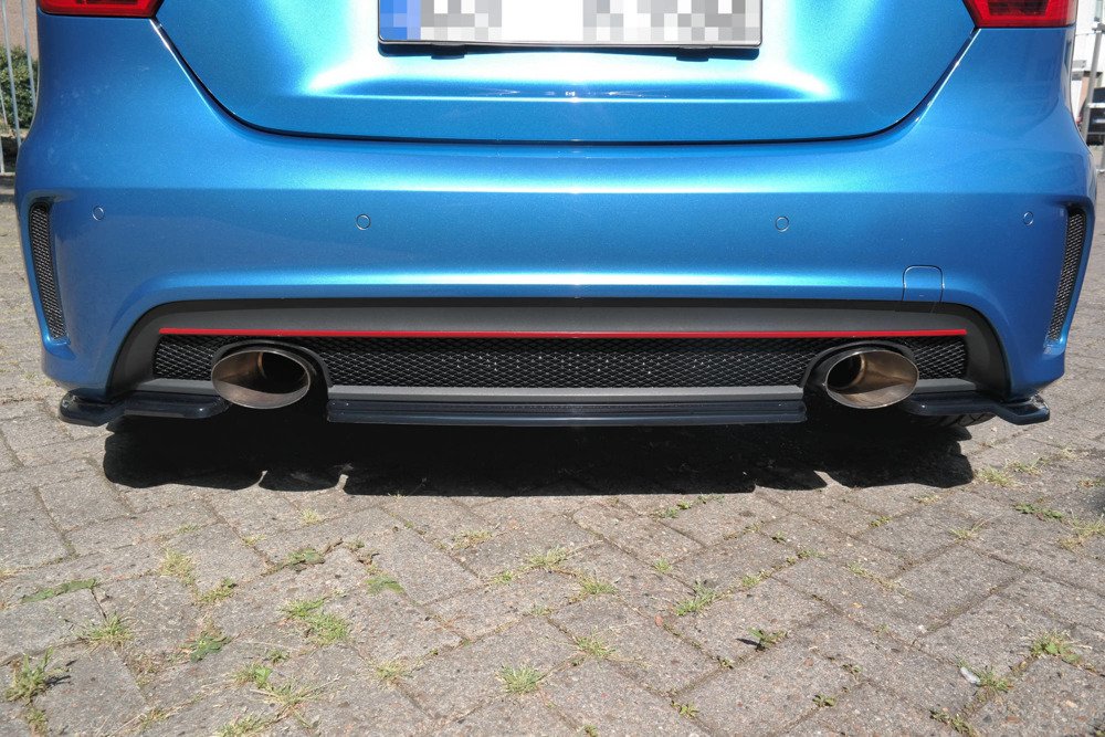 Rear Splitter (WITHOUT VERTICAL BARS) MERCEDES-BENZ W176 AMG-LINE PREFACE