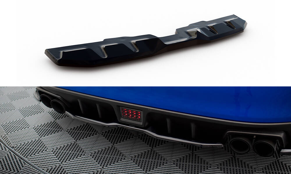 Rear Splitter for V.2 Subaru WRX STI Mk1