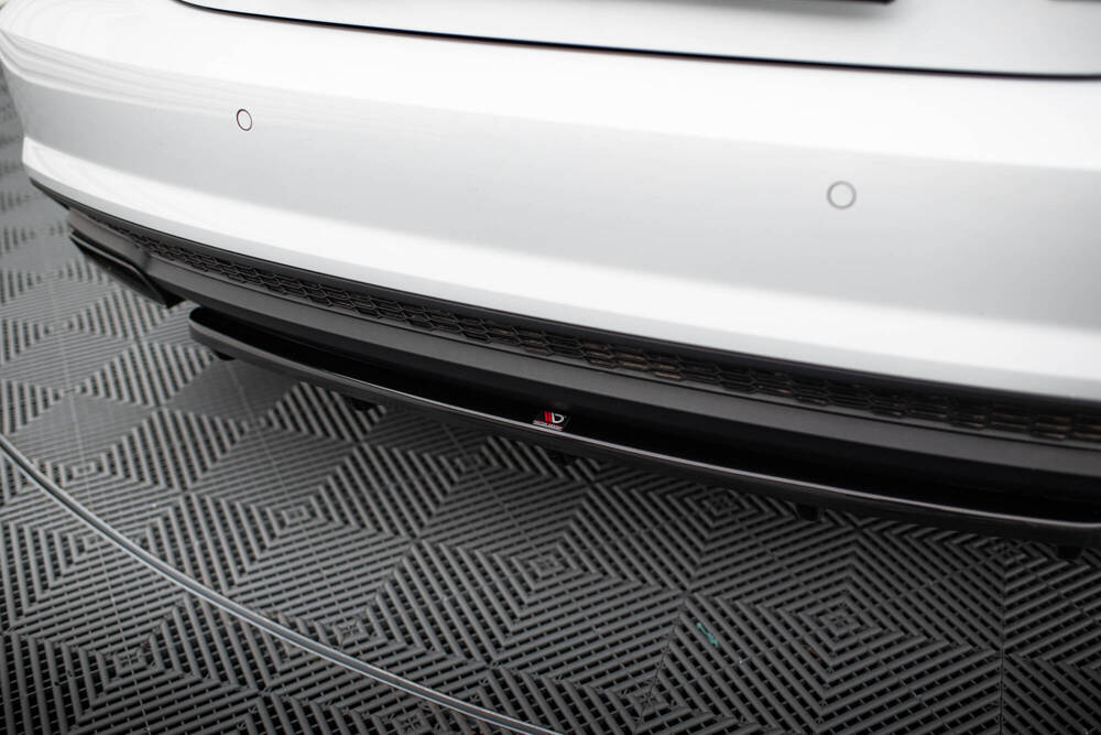 Rear Splitter (with vertical bars) Audi A7 S-Line C7 Facelift 