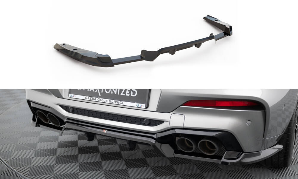 Rear Splitter (with vertical bars) BMW X4 M F98