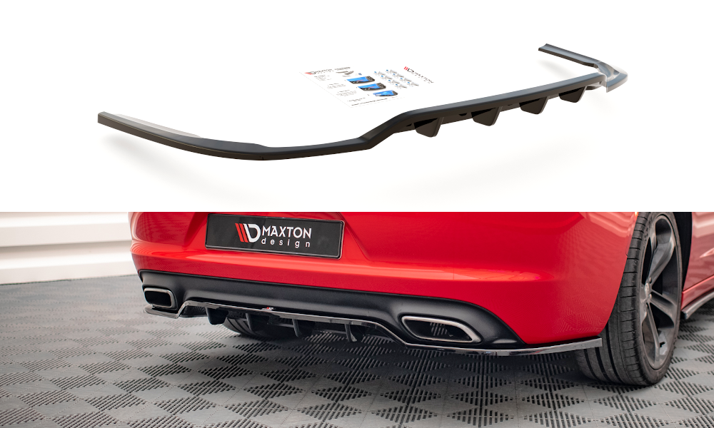 Rear Splitter (with vertical bars) Dodge Charger RT Mk7 Facelift