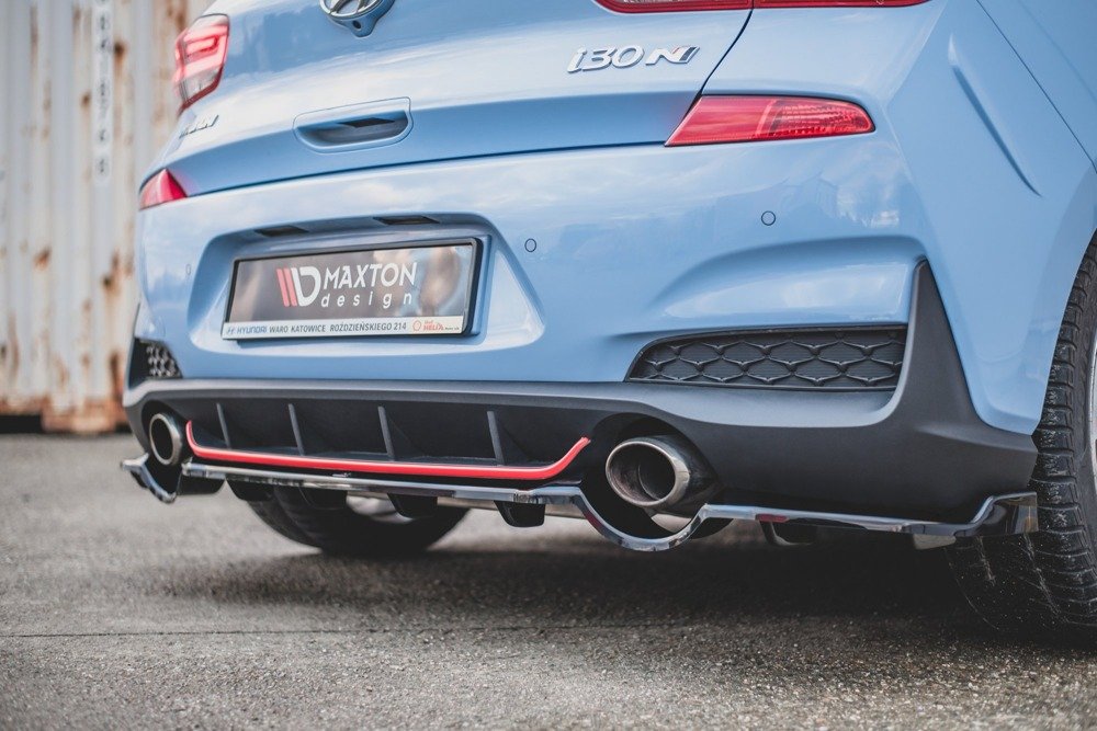 Rear Splitter (with vertical bars) Hyundai I30 N Mk3 Hatchback