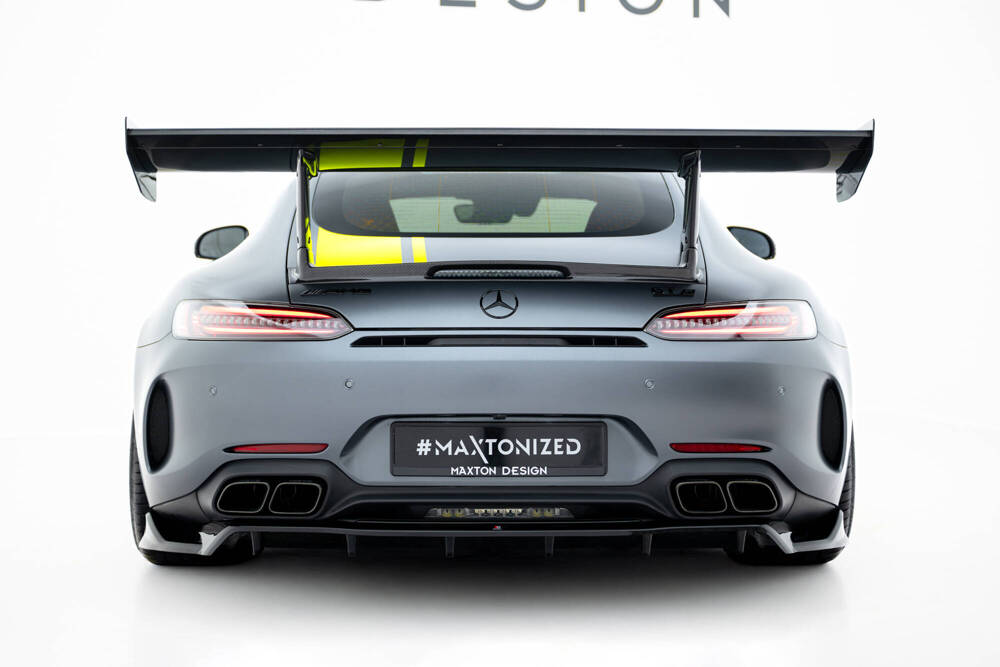 Rear Splitter (with vertical bars) Mercedes-AMG GT C C190 Facelift