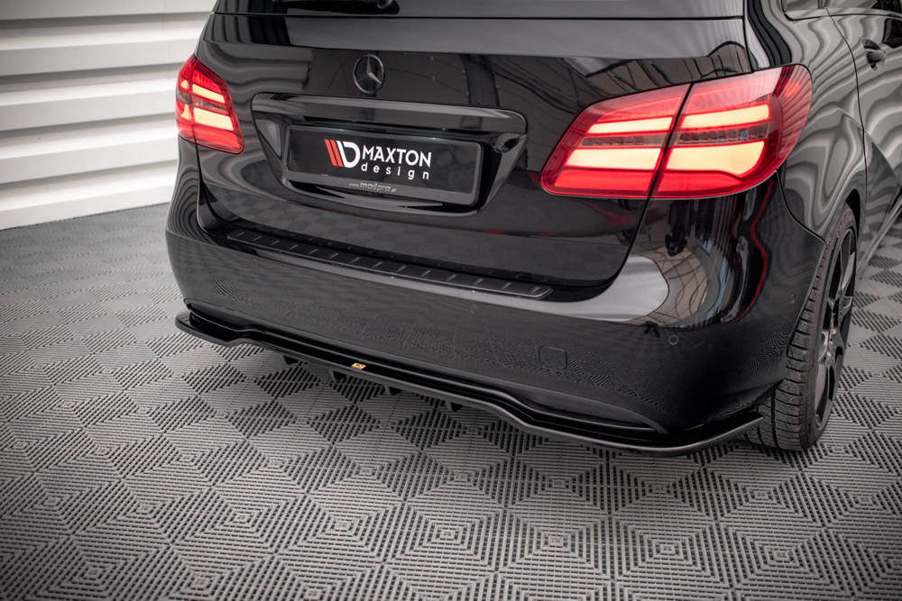 Rear Splitter (with vertical bars) Mercedes-Benz B W246 Facelift