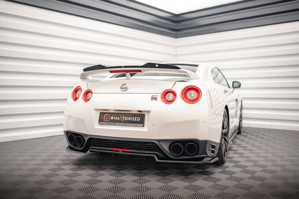 Rear Splitter (with vertical bars) Nissan GTR R35 Facelift