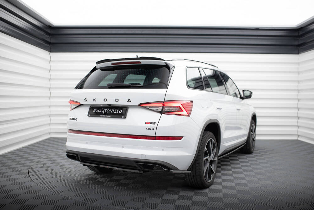 Rear Splitter (with vertical bars) Skoda Kodiaq RS Mk1 / Mk1 Facelift