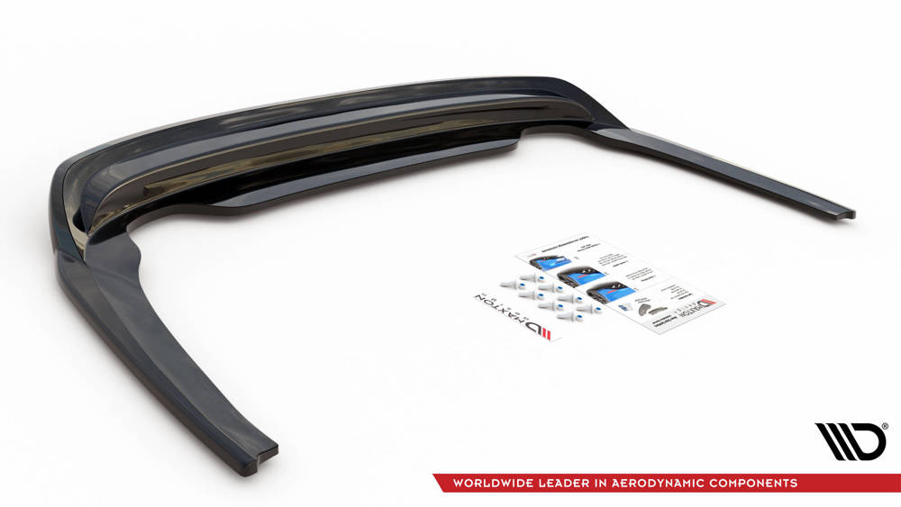 Rear Splitter (with vertical bars) Skoda Octavia Mk4