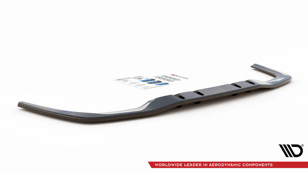 Rear Splitter (with vertical bars) V.1 Mercedes A 35 AMG Sedan V177