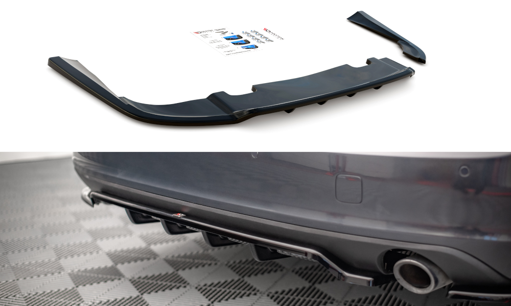 Rear Splitter (with vertical bars) V.1 Volvo V90 Mk2