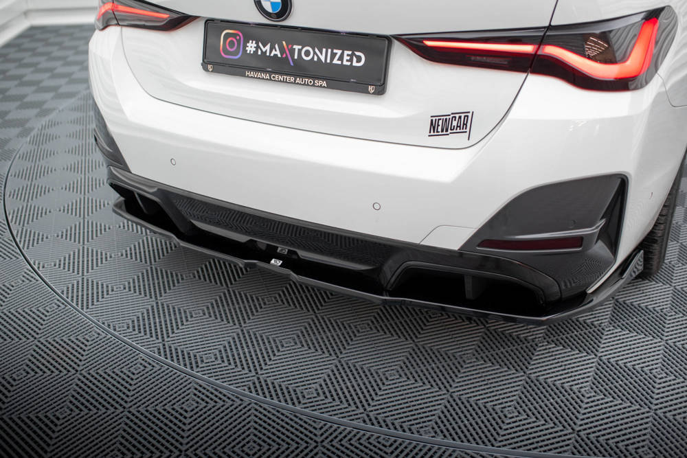 Rear Splitter (with vertical bars) V.2 BMW i4 M-Pack G26