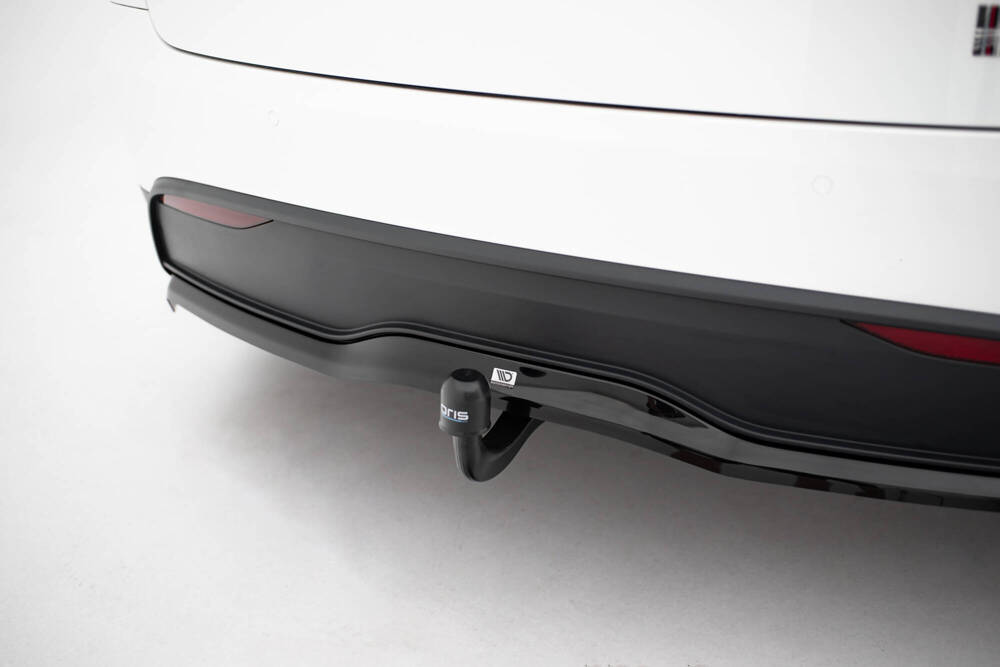 Rear Splitter (with vertical bars) V.2 Tesla Model X Mk1 Facelift