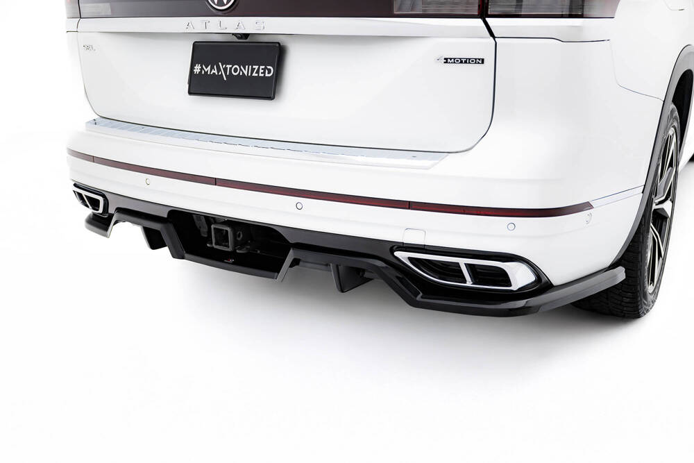 Rear Splitter (with vertical bars) Volkswagen Atlas R-Line Mk1 Facelift 2