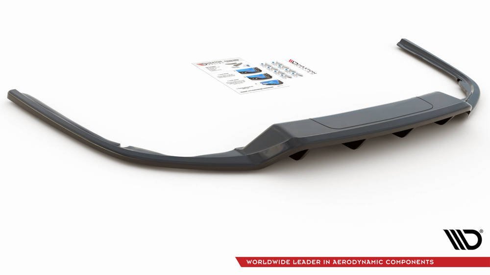 Rear Splitter (with vertical bars) Volkswagen Passat B8