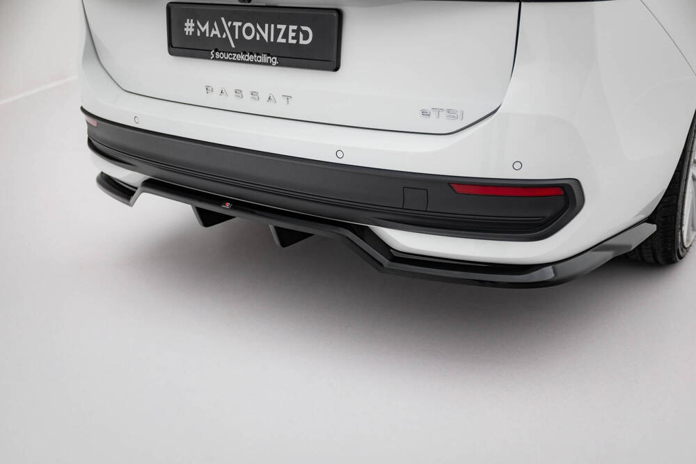 Rear Splitter (with vertical bars) Volkswagen Passat B9