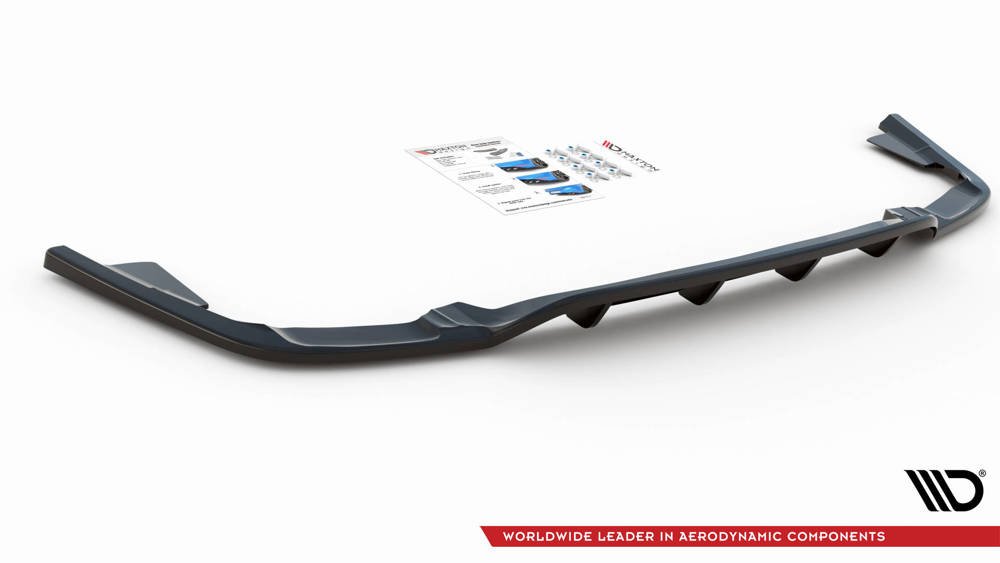 Rear Splitter (with vertical bars) Volvo XC60 Mk2 R-Design