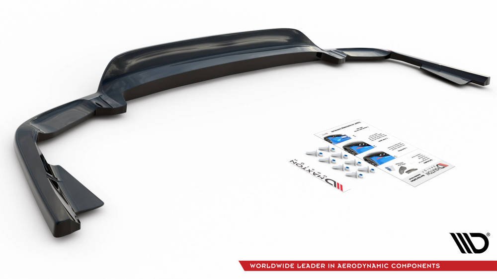 Rear Splitter (with vertical bars) Volvo XC60 Mk2 R-Design