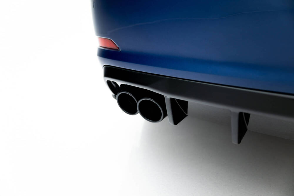 Rear Valance Audi A3 Sedan 8V  (Version with dual exhaust tips on one side)