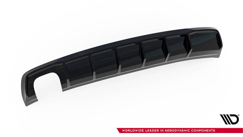 Rear Valance Audi A3 Sedan 8V  (Version with dual exhaust tips on one side)