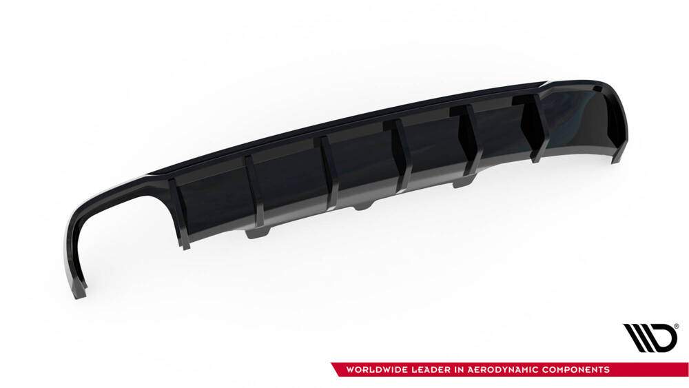 Rear Valance Audi A6 Sedan / Avant C7 (Single side dual exhaust version)