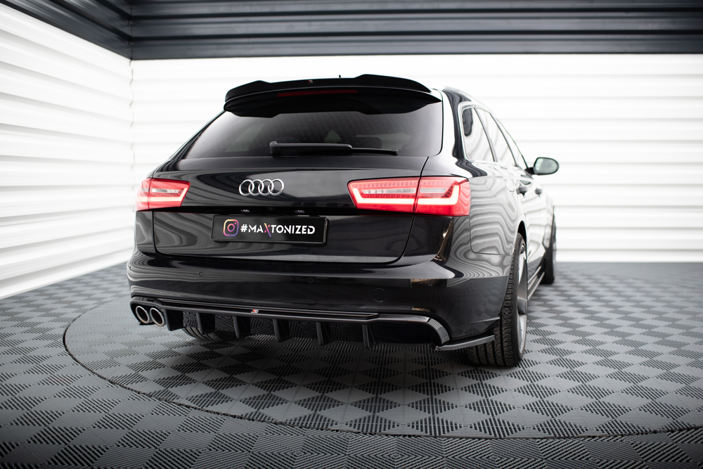 Rear Valance Audi A6 Sedan / Avant C7 (Single side dual exhaust version)