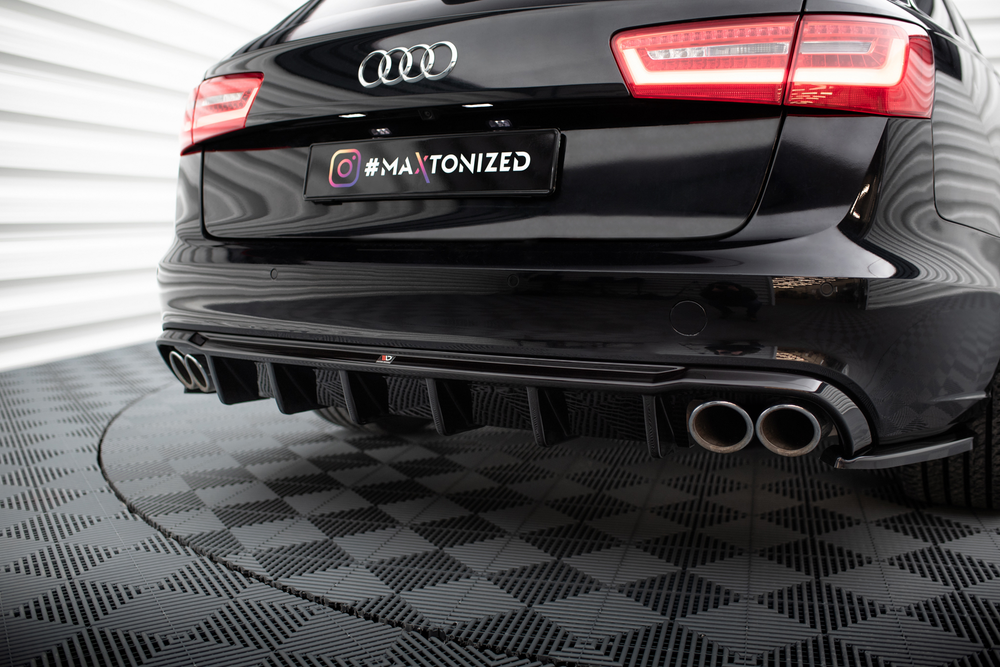 Rear Valance Audi A6 Sedan / Avant C7 (Version with dual exhausts on both sides)