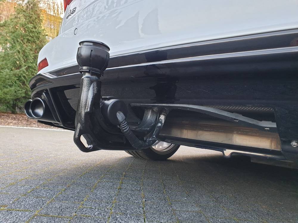 Rear Valance + Exhaust Ends Imitation Audi S6 / A6 S-Line C8