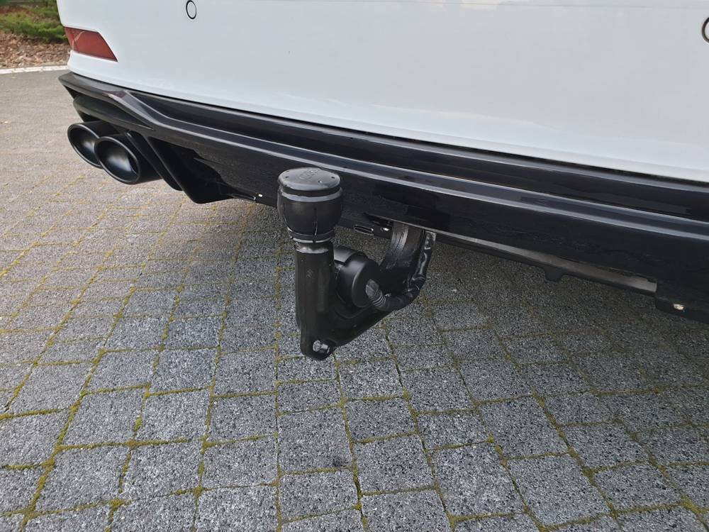 Rear Valance + Exhaust Ends Imitation Audi S6 / A6 S-Line C8
