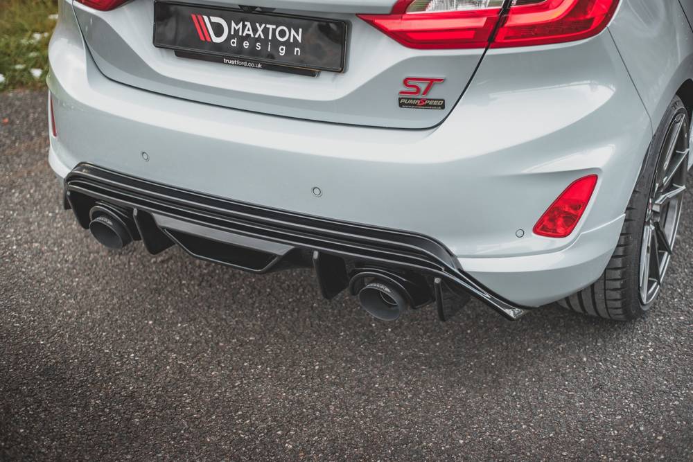 Rear Valance + Miltek Sport Exhaust Ford Fiesta ST Mk8 + GPF System