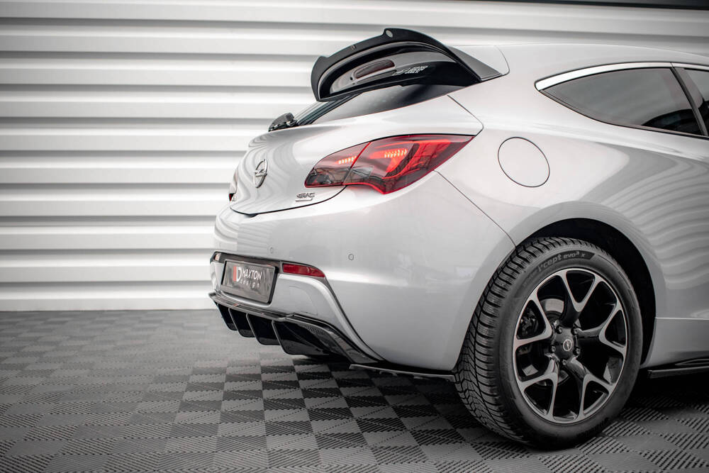 Rear Valance Opel Astra GTC OPC-Line J (Version with single exhaust on one side)