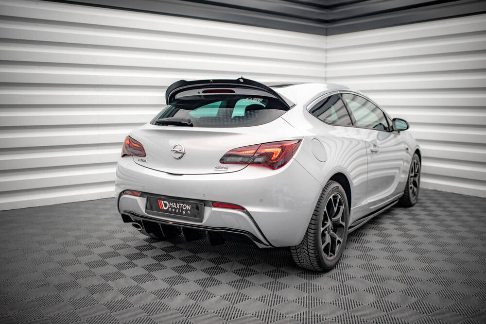 Rear Valance Opel Astra GTC OPC-Line J (Version with single exhaust on one side)