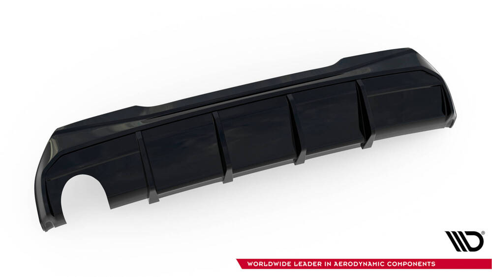 Rear Valance V.3 BMW 1 F40 M-Pack (Version with single exhaust tips on one side)