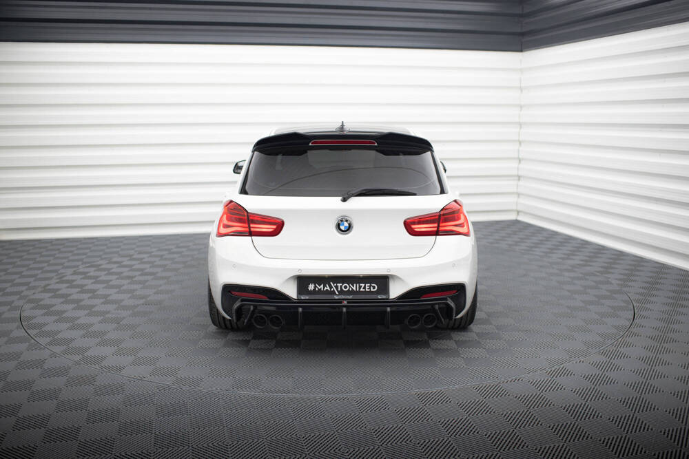 Rear Valance V.3 BMW 1 M-Pack / M140i F20 Facelift (Version with dual exhausts on both sides)