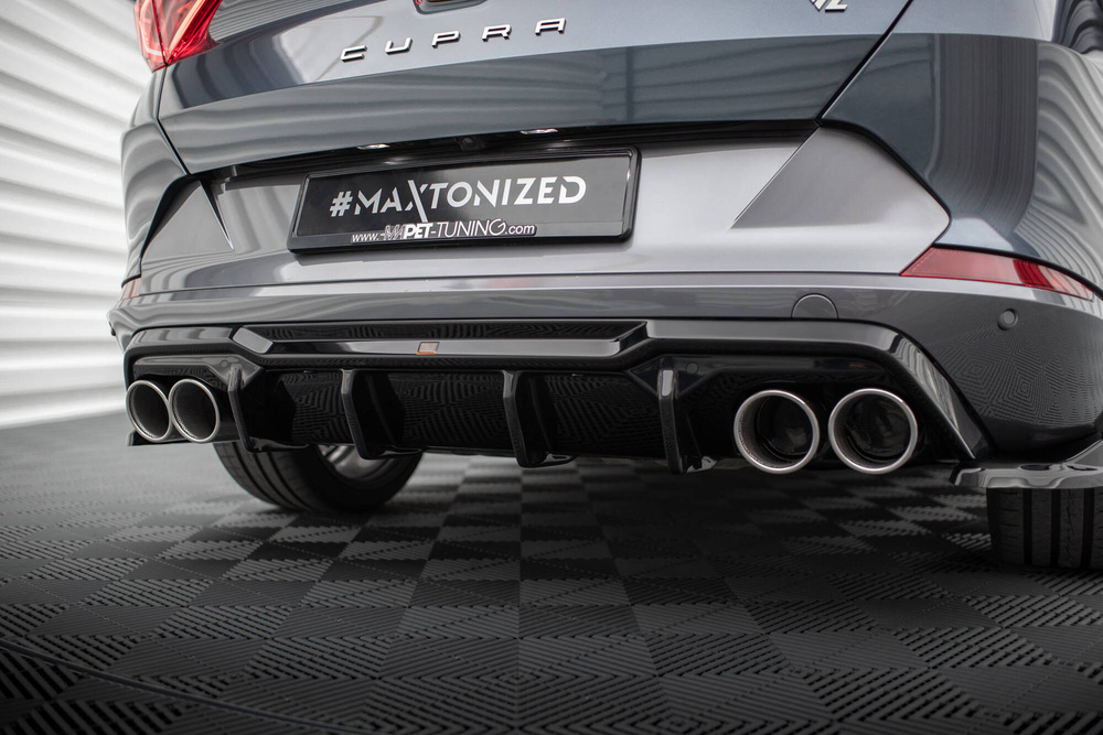 Rear Valance V.3 + Exhaust Ends Imitation Cupra Formentor Mk1