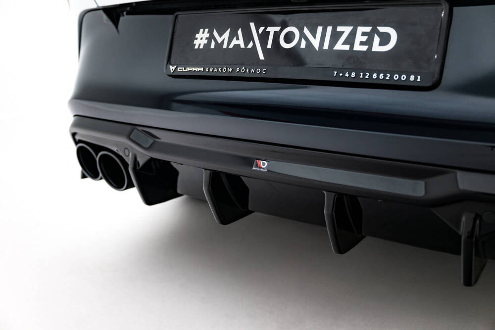 Rear Valance V.3 + Exhaust Ends Imitation Cupra Formentor Mk1 Facelift