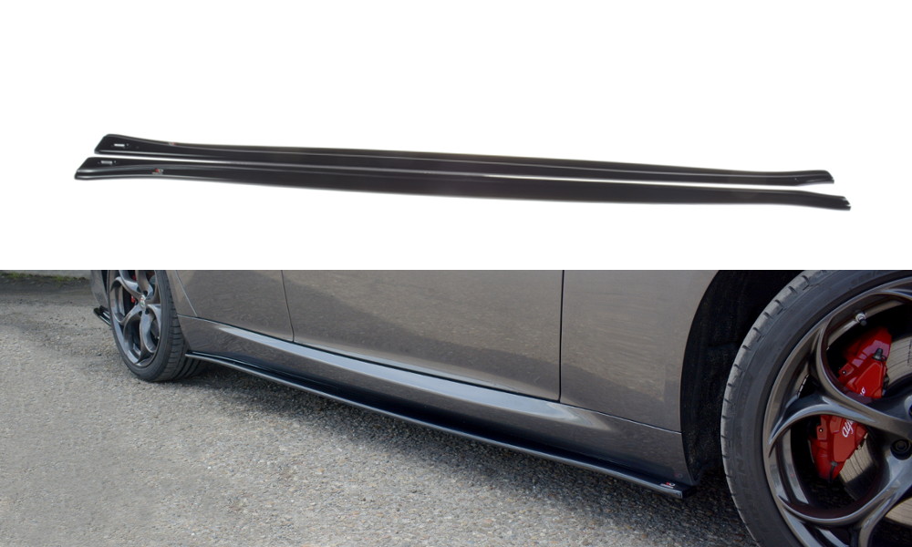 SIDE SKIRTS DIFFUSERS ALFA ROMEO GIULIA VELOCE