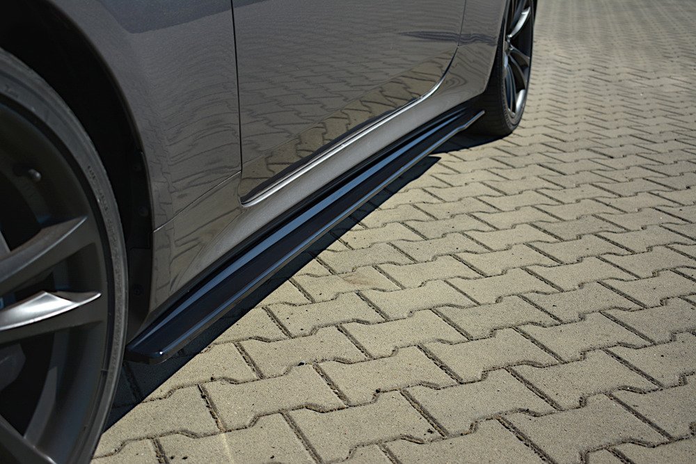 SIDE SKIRTS DIFFUSERS HYUNDAI GENESIS COUPÉ MK.1 Gloss Black | Our ...