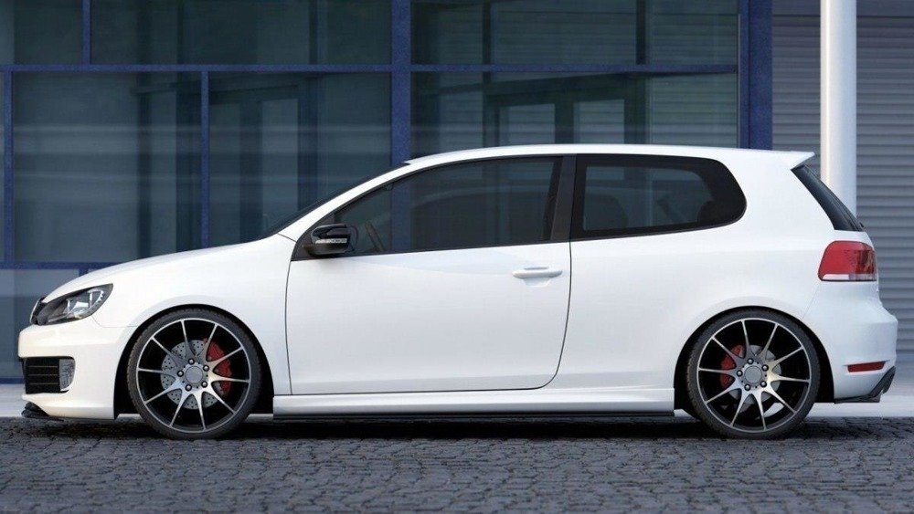 SIDE SKIRTS DIFFUSERS VW GOLF VI GTI 35TH / R20