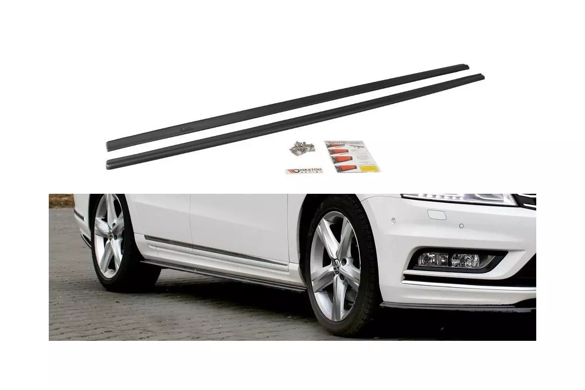 SIDE SKIRTS DIFFUSERS Volkswagen Passat R-Line B7 