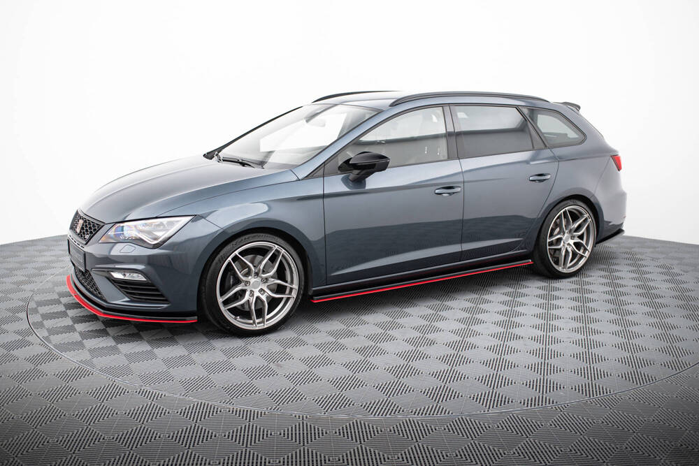 SIDE SKIRTS DIFFUSERS v.3 Seat Leon Mk3 Cupra/ FR Facelift